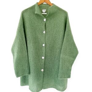 Margaret O’Leary • Kid Mohair Handknit Cardigan